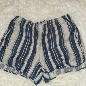 madewell linen shorts